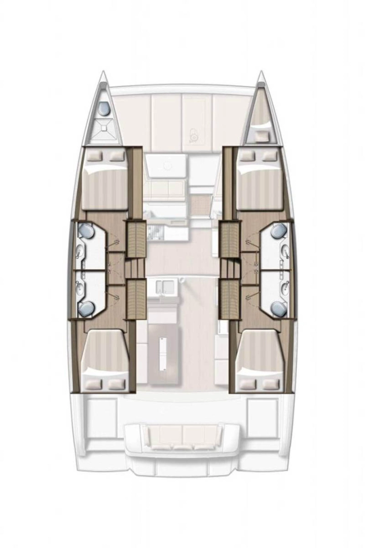 Catamaran rental in Seget Donji - Bali Bali 4.2