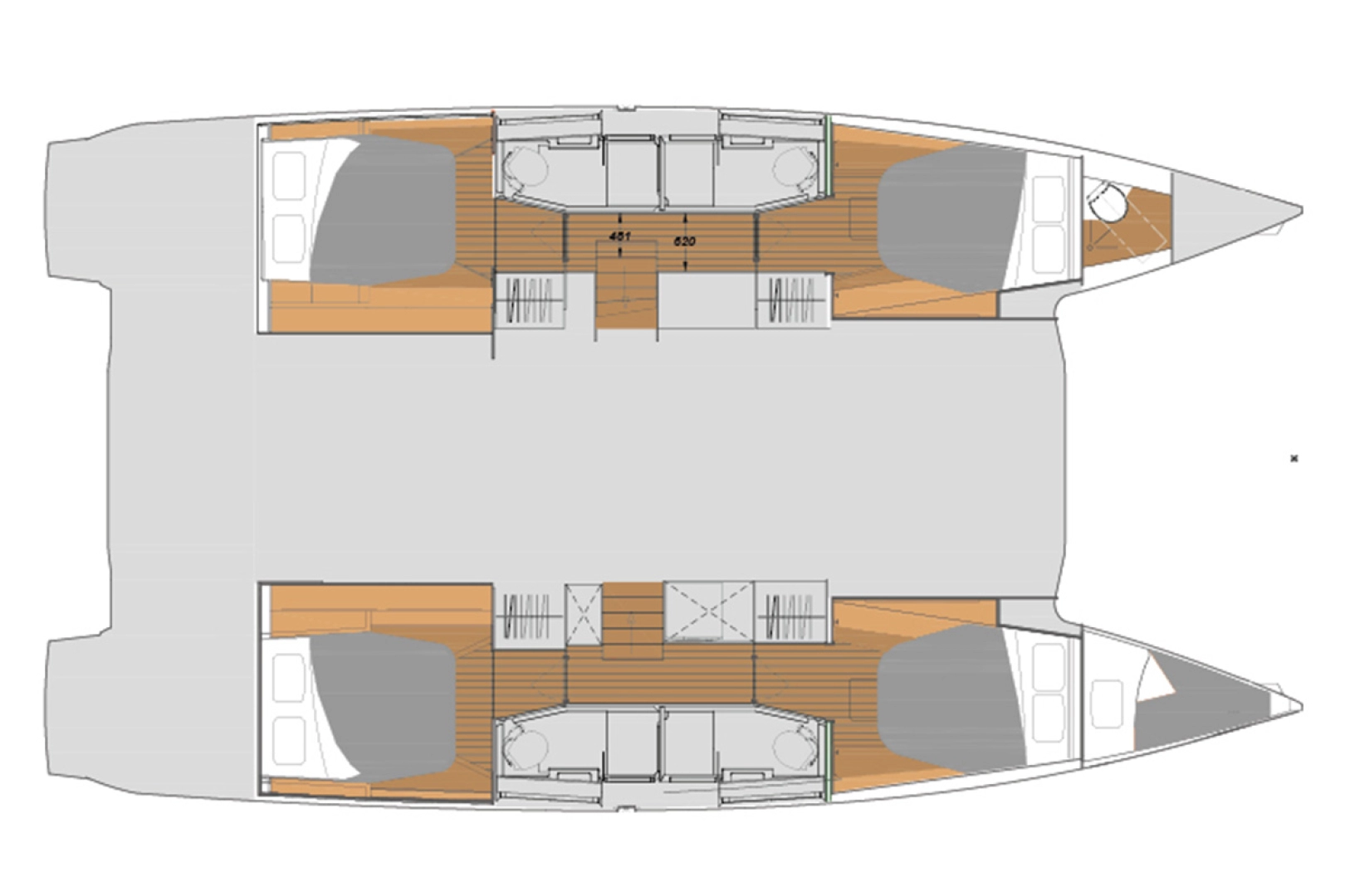 Bareboat Rental Catamaran Fountaine Pajot with a boat licence
