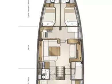 Sailboat rental with or without captain Jeanneau Ellinikó