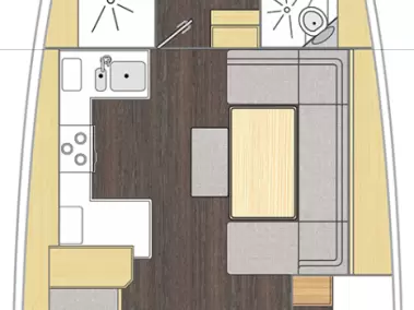Yacht charter Split cheap Bavaria C46