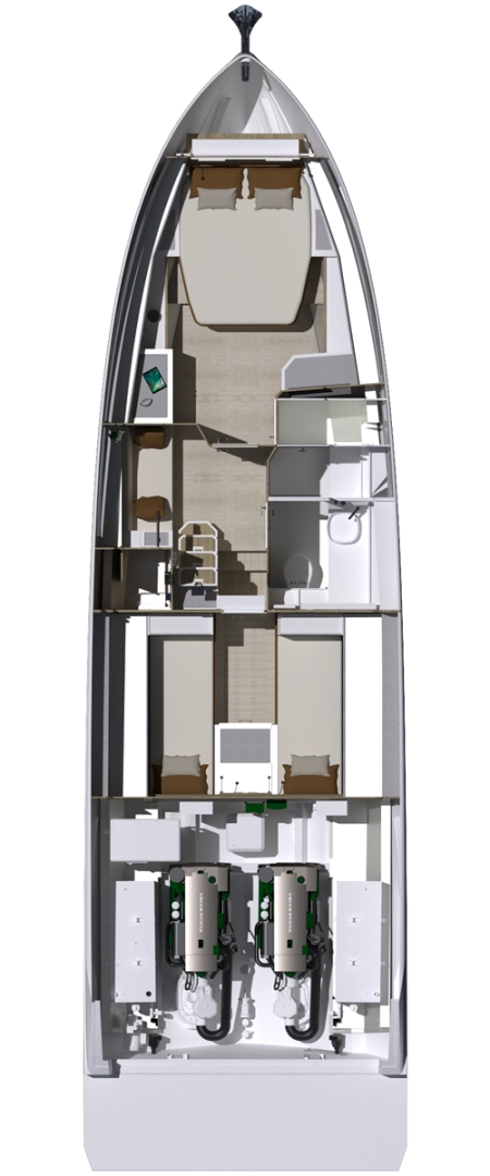 Yacht charter Sukošan cheap Fiart Seawalker 43