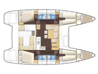Catamaran for rent Sukošan at the best price