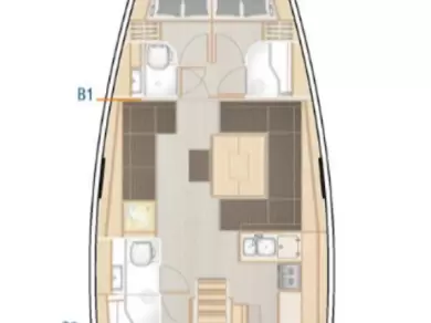 Yacht charter Seget Donji cheap Hanse 458