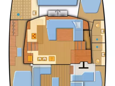 Fountaine Pajot Elba 45 charter bareboat or captained in  Punat