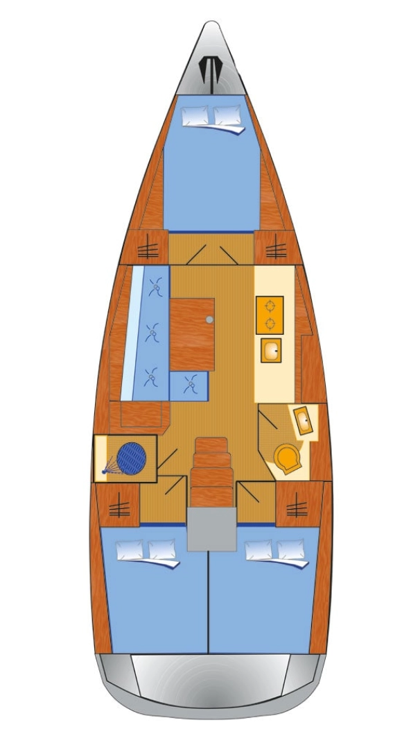 Sailboat rental with or without captain Bénéteau Pula