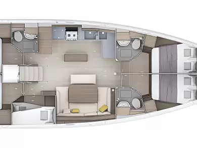 Rent a Bénéteau Oceanis 52 - 6 cab. Biograd na Moru