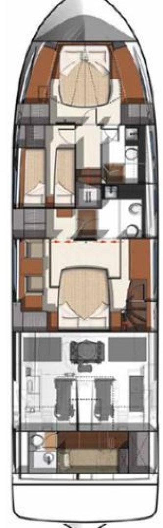 Luxury Yacht for rent Podstrana at the best price