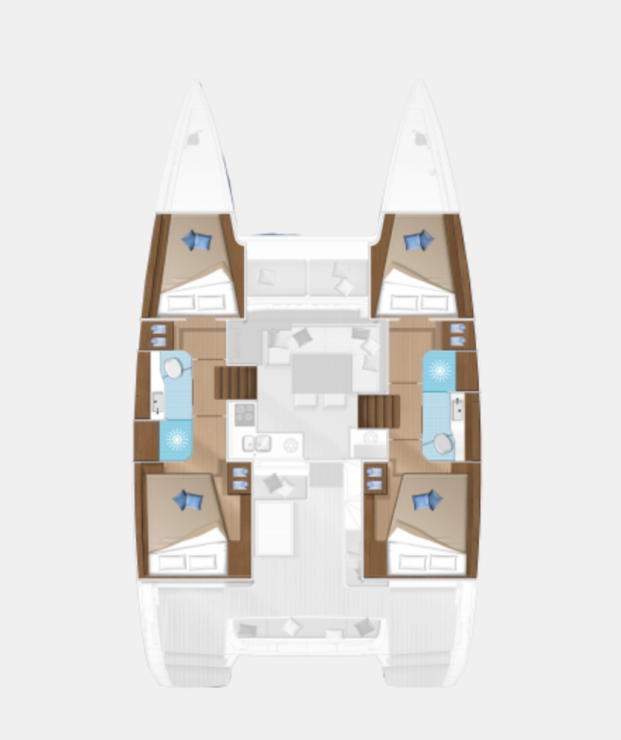 Rent a Lagoon Lagoon 40 Novi Vinodolski