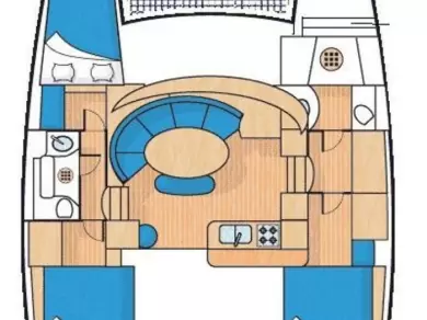 Catamaran rental with or without captain Lagoon Biograd na Moru