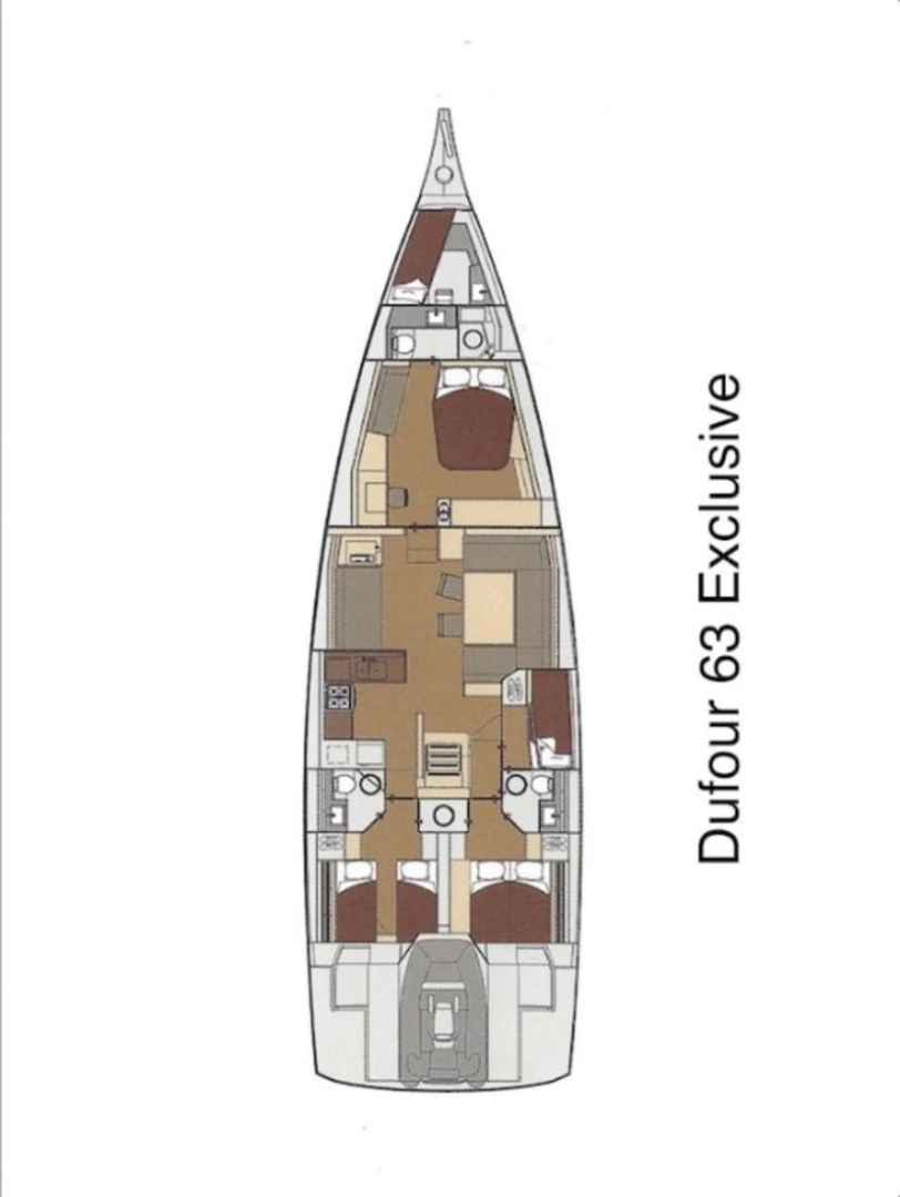 Yacht charter Primošten cheap Dufour 63 Exclusive