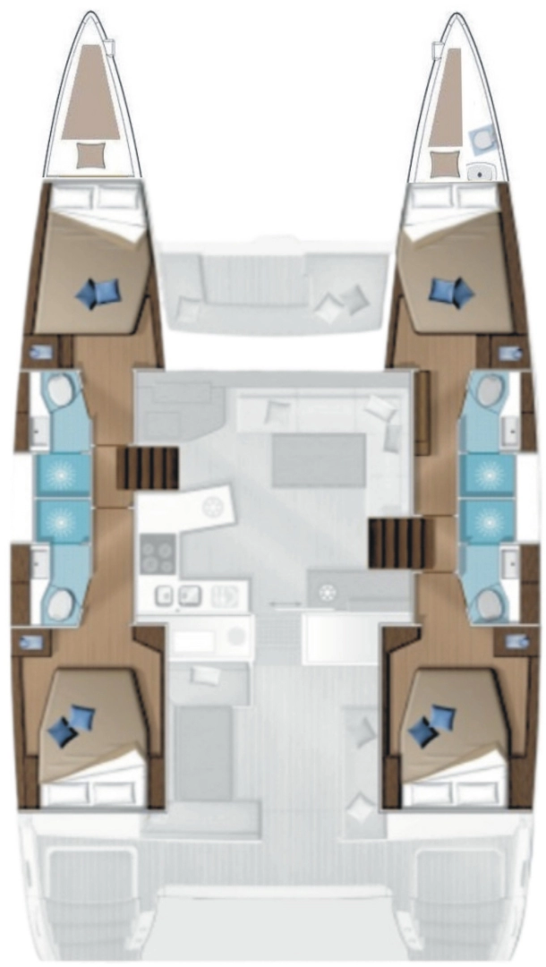 Rent a Lagoon Lagoon 450 F Alimos