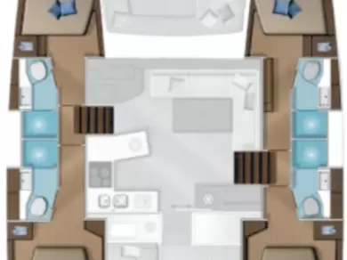 Rent a Lagoon Lagoon 450 F Alimos