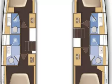 Boat rental Lagoon Lagoon 42 in Trogir on Samboat