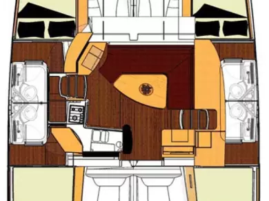 Catamaran rental in Punat - Fountaine Pajot Lipari 41