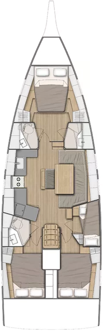 Yacht charter Primošten cheap Oceanis 46.1