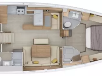 Bénéteau Oceanis 52 - 3 cab. in Split on SamBoat