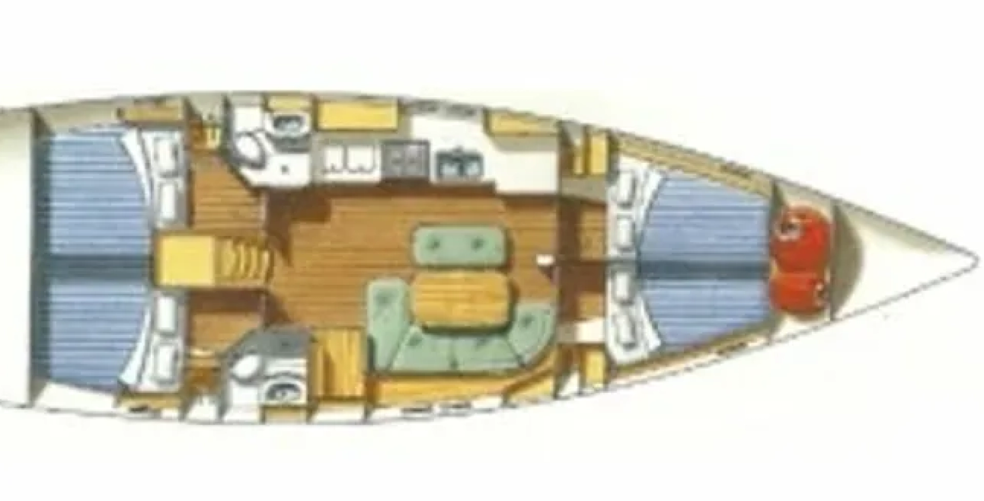 Sailboat rental with or without captain Bénéteau Nikiána