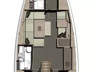 Sailboat rental in Sukošan - Dufour Dufour 410 Grand Large