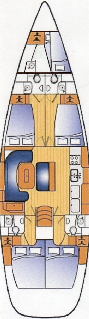 Yacht charter Pula cheap Beneteau 50