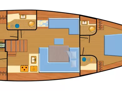 Bareboat Rental Sailboat Hanse with a boat licence