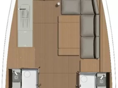 Sailboat rental in Fethiye - Dufour Dufour 390