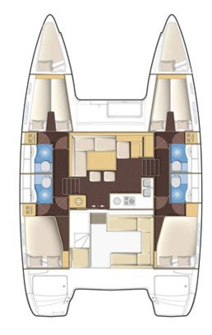 Rent a Lagoon Lagoon 400 S2 Alimos