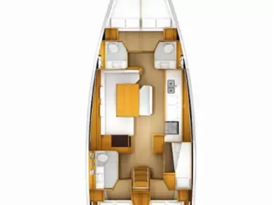 Sailboat rental with or without captain Jeanneau Gouvia