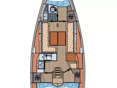 Elan Elan 350 Performance charter bareboat or captained in  Biograd na Moru