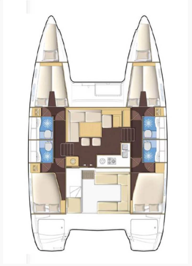 Yacht charter Fethiye cheap Lagoon 400 S2