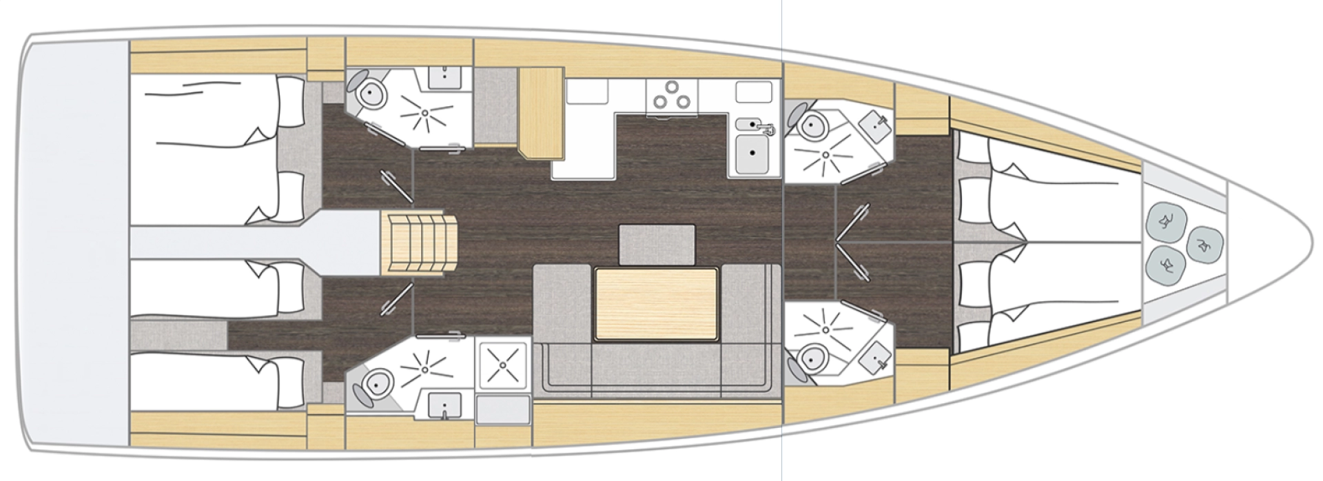 Bareboat Rental Sailboat Bavaria with a boat licence