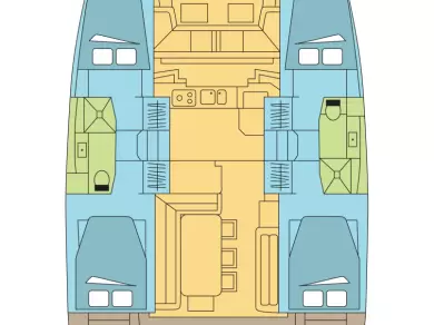 Catamaran rental in Marsh Harbour - Bali Bali 4.1