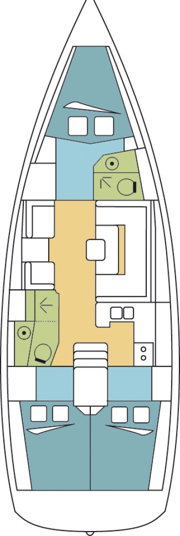 Sailboat for rent Praslin Island at the best price