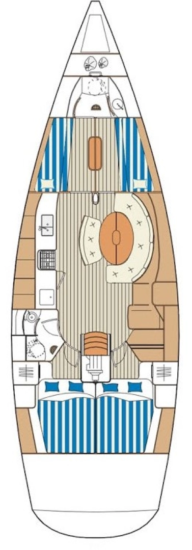 Sailboat for rent Betina at the best price