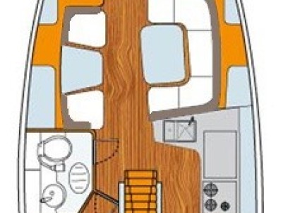 Yacht charter Betina cheap Sun Odyssey 43 DS