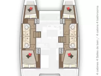 Yacht charter Primošten cheap Lagoon 40