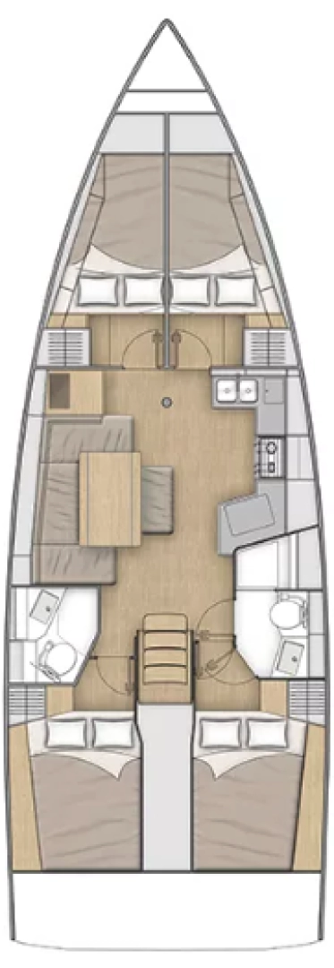 Yacht charter Paros (Island) cheap Oceanis 40.1