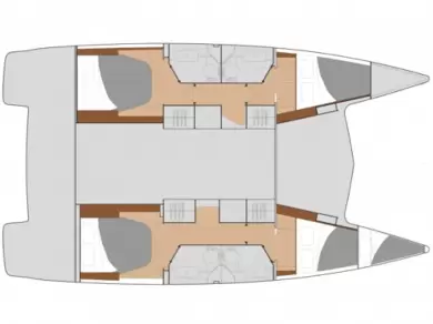 Bareboat Rental Catamaran Fountaine Pajot with a boat licence