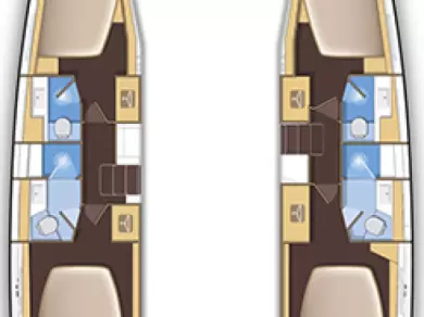 Bareboat Rental Catamaran Lagoon with a boat licence