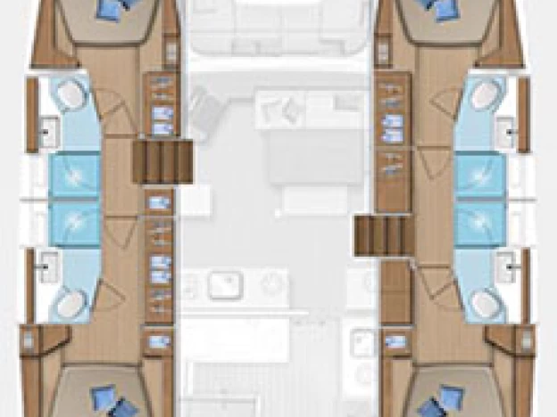 Yacht charter Gouvia cheap Lagoon 46