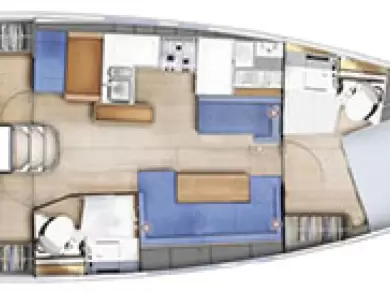 Yacht charter Bormes-les-Mimosas cheap Sun Odyssey 410