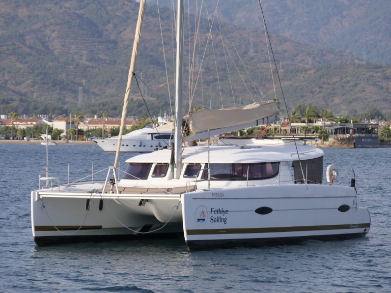Fountaine Pajot Lipari 41 charter bareboat or captained in  Fethiye
