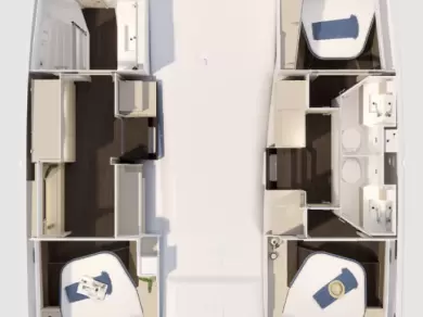 Fountaine Pajot Fountaine Pajot FP 41 Maesto 3  in Road Town on SamBoat