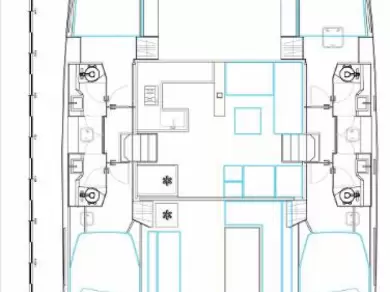 Catamaran rental in Alimos - Nautitech Nautitech 46 Fly