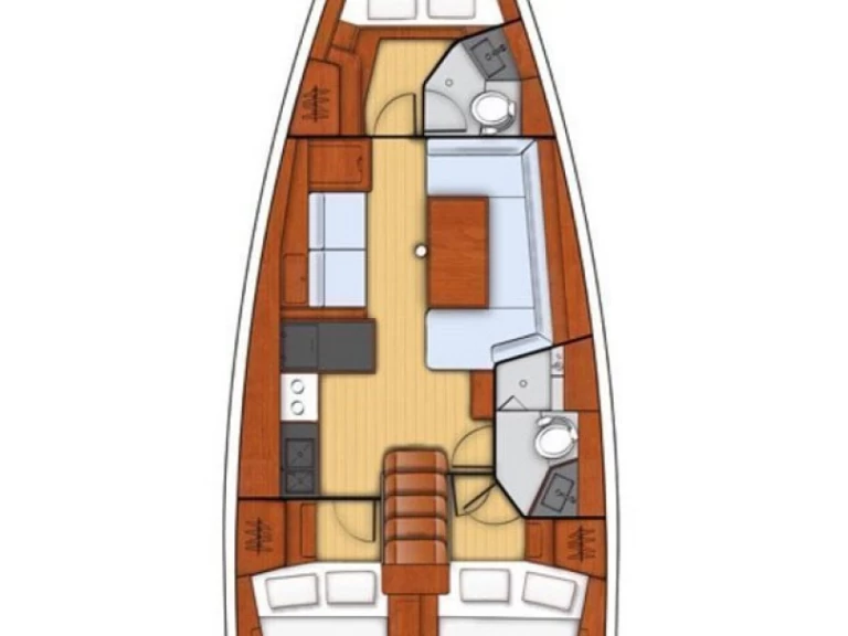 Yacht charter Pirovac cheap Oceanis 41.1