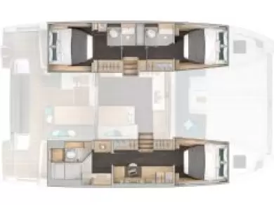 Catamaran rental with or without captain Lagoon Rogoznica