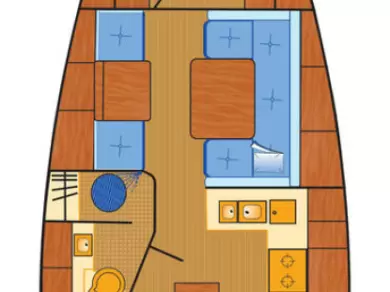 Yacht charter Barth cheap Hanse 370