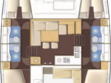 Rent a Lagoon Lagoon 400 S2 Lefkáda