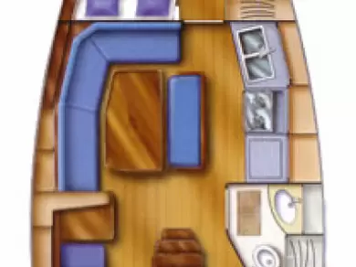 Sailboat rental in Göcek - Dufour Dufour 36 Classic