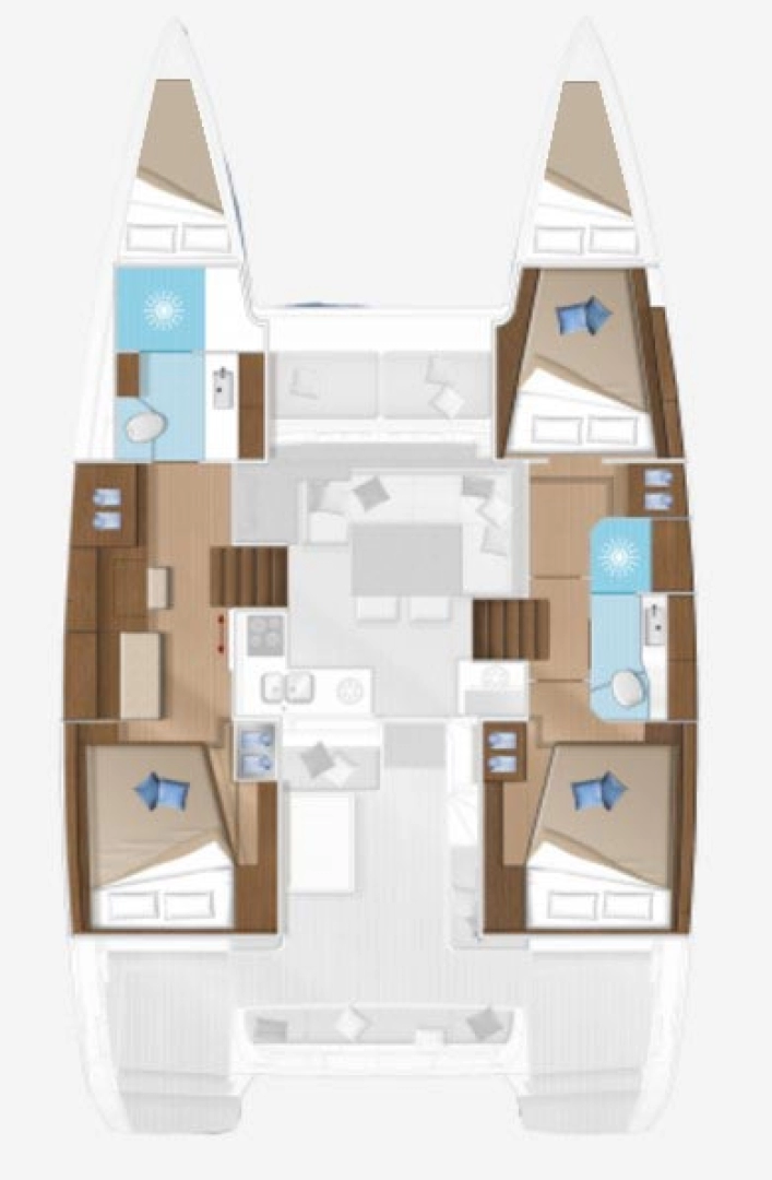 Catamaran for rent Pomer at the best price