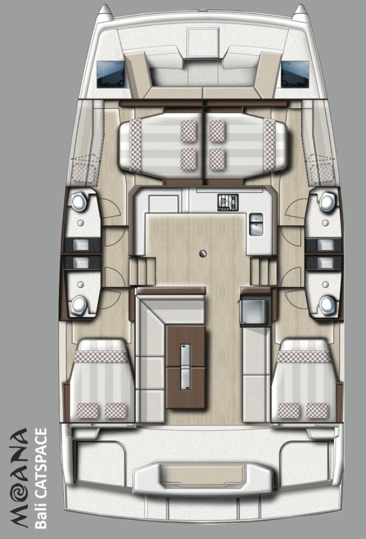 Boat rental Bali Bali Catspace Voile in Göcek on Samboat